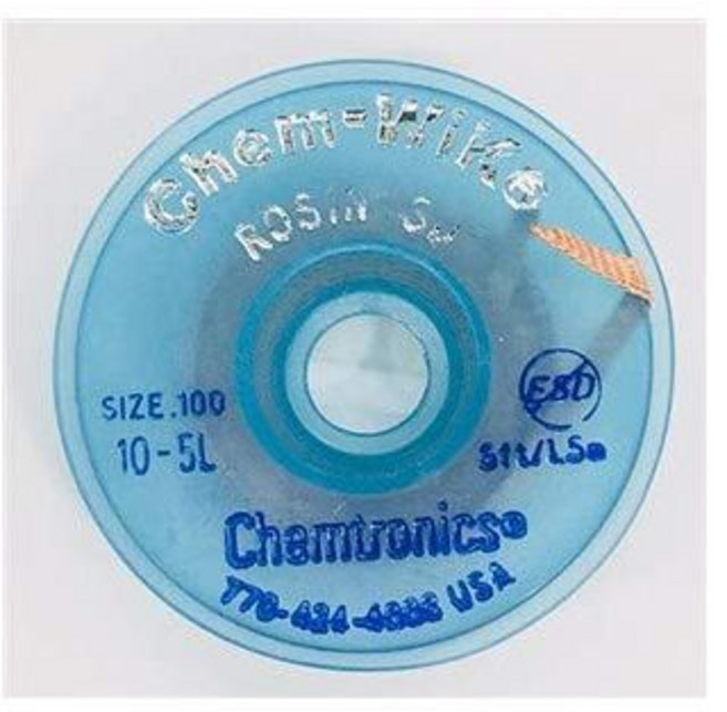 케트로닉스 105L 케미윅 디솔더링 브레이드 0100인치 5피트, 케트로닉스 105L 케미윅 디솔더링 브레이드 0100인