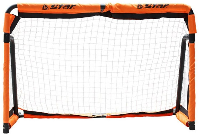 접이식 축구 골대 120x80cm 오렌지 색상 골문 운동장 장비 su0+8830Xt