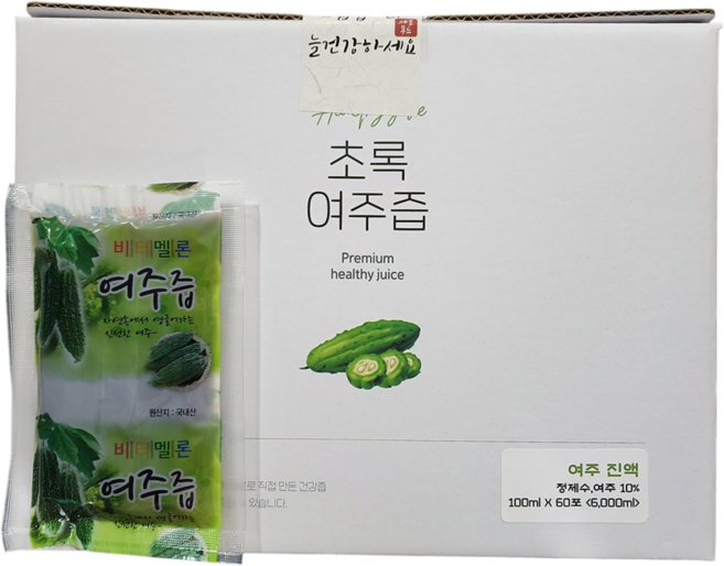 돼지감자 여주즙, 100ml, 30개, 여주진액