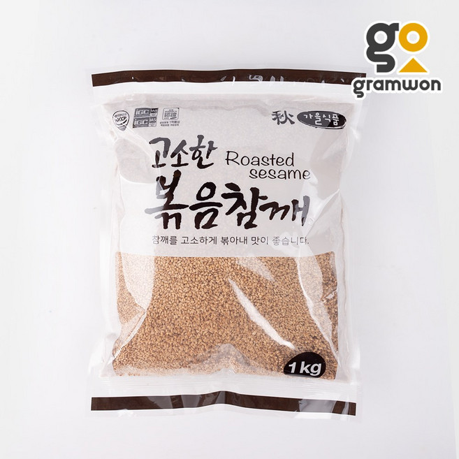 그램원 볶음 통참깨 1kg, 1개
