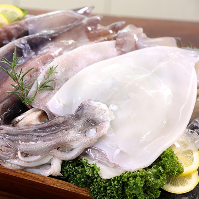 국내산 손질 오징어, 1개, 500g(4-7미내외) x 1팩