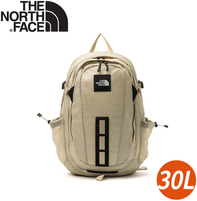 The North Face 30L 淺卡其 多隔層 雙肩後背包
