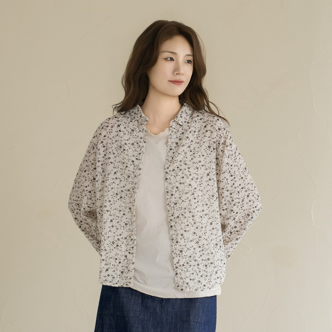 마담4060 엄마옷 마담4060 내추럴포엠 내추럴블라썸 여성 데일리 블라우스 -RBL2604030-