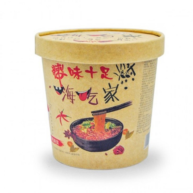 천미방 중국식품 화이치쟈 간편 산라탕 컵면 135g 한박스6개입 쏸라펀 산라탕 마라탕면