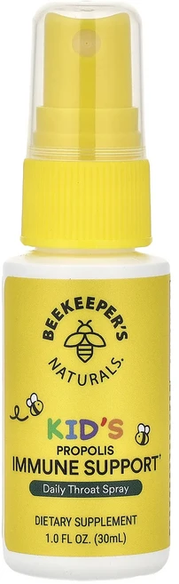 새해 첫좋은선물 Beekeeper's Naturals 어린이용 프로폴리스 면역력 강화 매일 목 스프레이 30ml(1fl oz) 제대로 할인합니다, BeekeepersNaturals어린이용프로폴리스면역력, 30ml, 1개 - 쿠팡