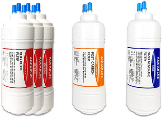 위닉스정수기필터 호환 TD-300 프리미엄 1년 세트, (TD-300)프리미엄세트 6인치 복합 단방향 5개