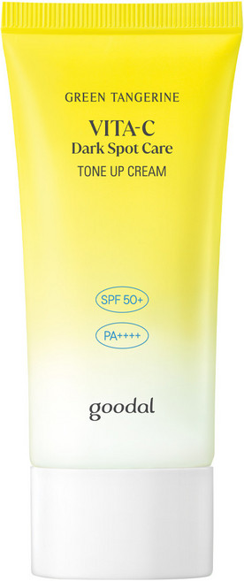 goodal 綠色橘子 VITA-C 黑斑護理潤色隔離霜 SPF50+ PA++++, 1件, 50ml (1.69 FL.OZ)