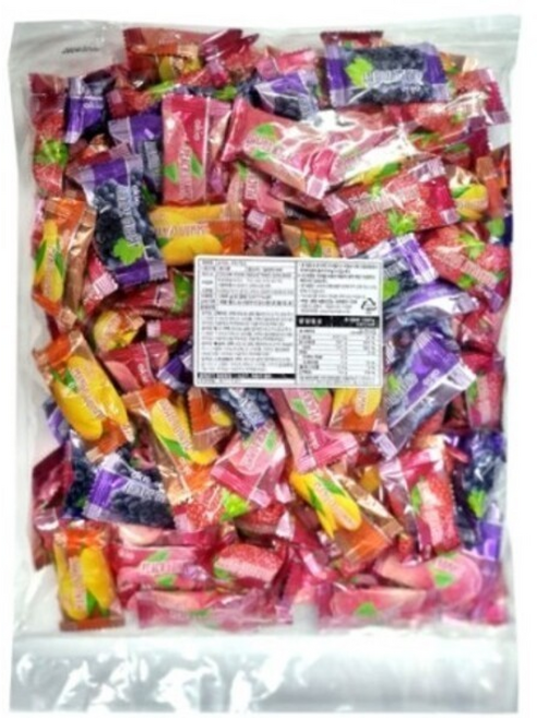 오키오 버라이어티 구미 대용량 젤리 497286, 1개, 1kg