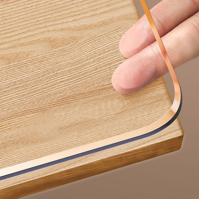 프리미엄 유리대용 투명매트 방수 내유성 PVC 에코 매트 투명 식탁매트다용도매트 2.5-3mm, 1개, 80*140cm, 투명