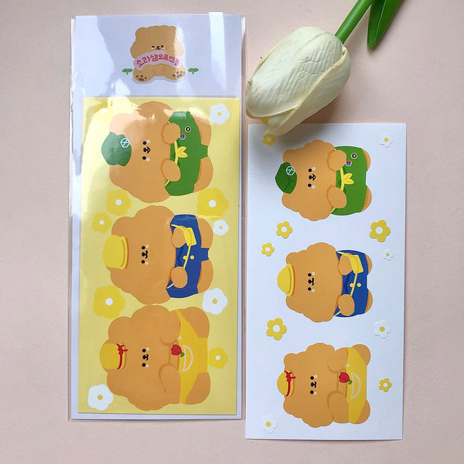 [소리샘으로연결] 모과 유치원 씰스티커