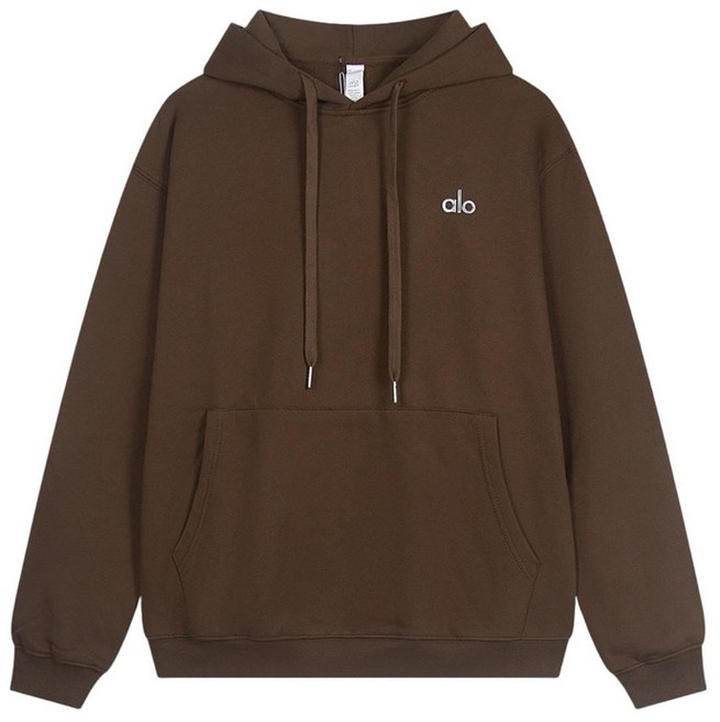 [병행 수입품] [Alo Yoga] Accolade Hoodie (JP M L Long BROWN) 후디 유니섹스 파커