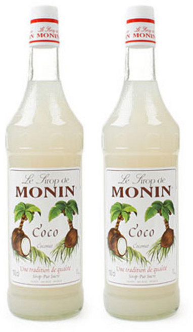 모닌 코코넛 시럽 1000ml, 1L, 2개
