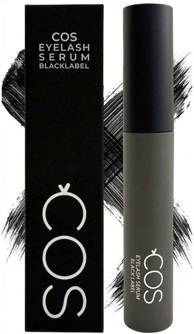 COS 코스 아이래쉬 세럼 블랙라벨+속눈썹정리솔+눈썹정리칼증정 속눈썹영양제 속눈썹펌영양제 속눈썹연장영양제 블랙코팅 블랙영양제, 1개, 10ml, 블랙라벨 10ml