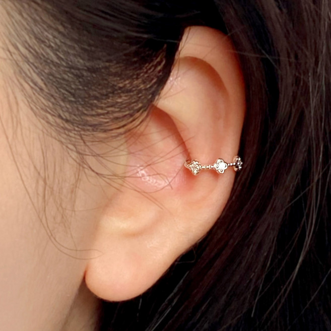 반지소 925실버 순은 링 귀찌 이어커프 귀걸이