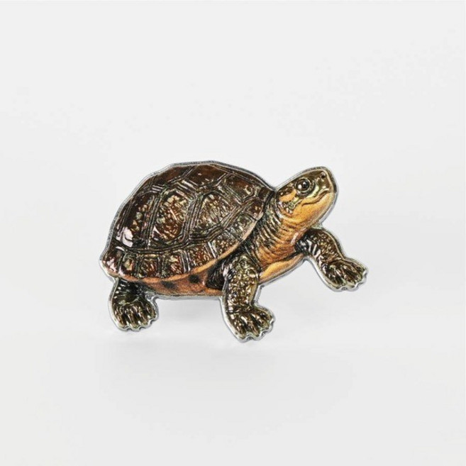onlygo 台灣原生動物徽章, 台灣原生動物徽章 -柴棺龜, 1件