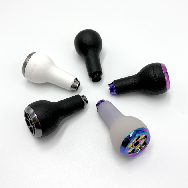 고멕서스 TPE 노브 27 핸들 손잡이 베이트릴 스피닝릴 시마노 다이와 호환, A27 블랙프리즘, 1개