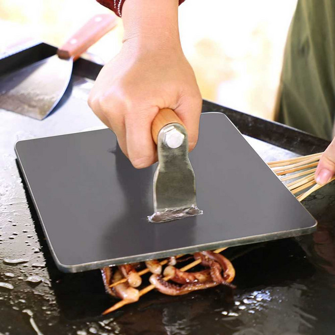 호떡누름판 누르개 그릴프레스 스테이크 꼬치 구이