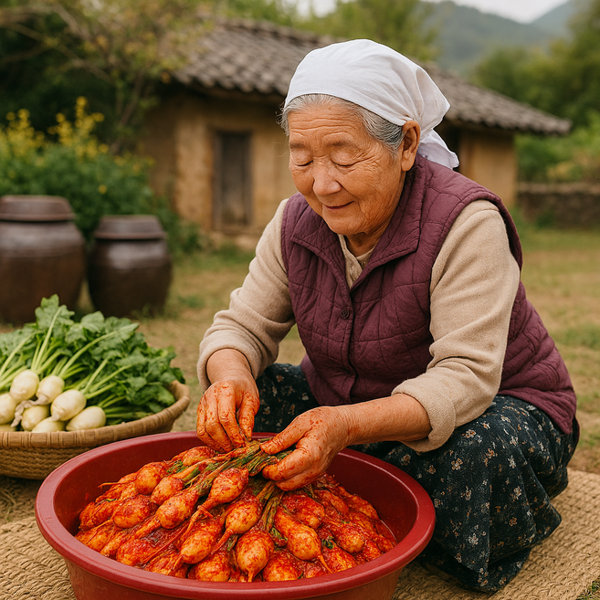 [프리미엄 올국산 100%] 총각김치 1kg~10kg 강원도 홍천 진짜 맛있는 김치, 1개, 1kg
