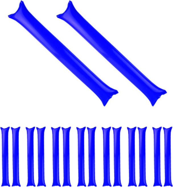 반:온 응원용 막대 풍선 응원봉, 파랑, 40개