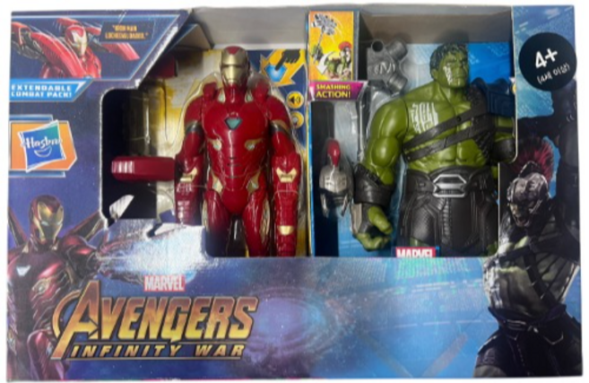 어벤져스 타이탄테크 시리즈 아이언맨&헐크 테크팩