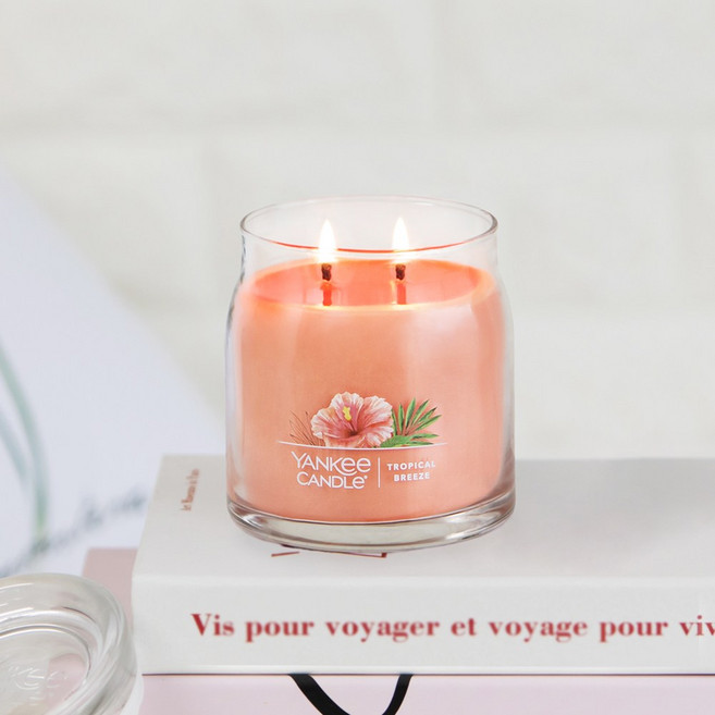 양키캔들 시그니처 미디엄 368 g, 07 바닐라 크렘 브륄레, 1개