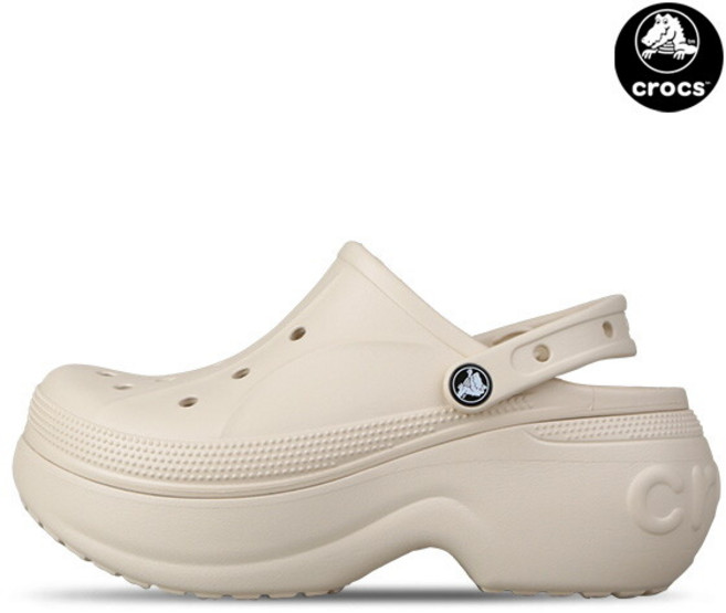 크록스 벨라 클로그 여성 통굽 키높이 슬리퍼 샌들 210062-11S