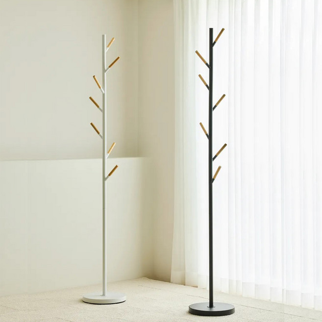 한샘 트리 행거 2color 드레스룸 DIY 행거, 선택:01.한샘 트리 행거 블랙, 01.한샘 트리 행거 블랙