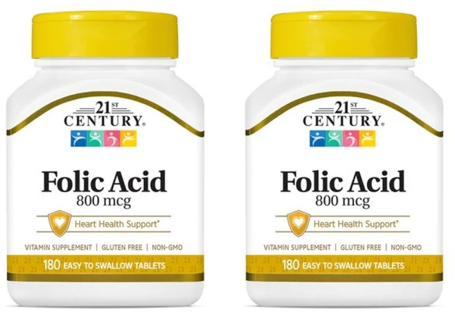 21세기 센트리 엽산 800mcg 180정 x 2개 - 쿠팡