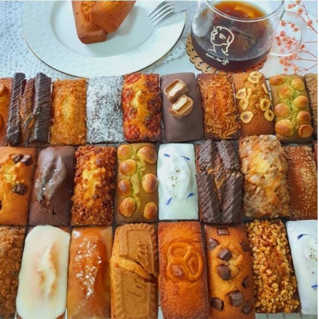 특별한 선물 수제 휘낭시에 세트 수제 구움과자 디저트카페 돌 결혼식 어린이집 답례품, 10개, 50g