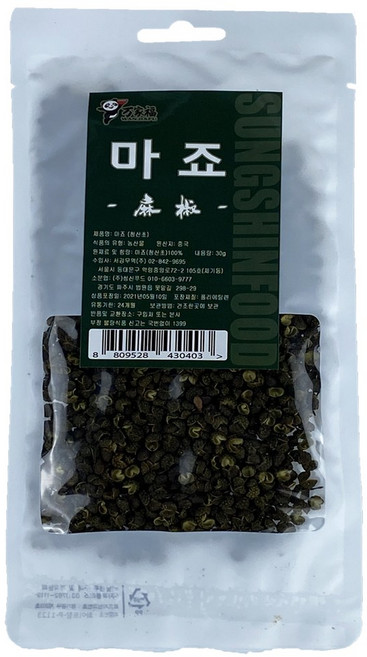 터보마켓중국식품 청산초 얼얼한 마죠 중국향료 30g, 1개