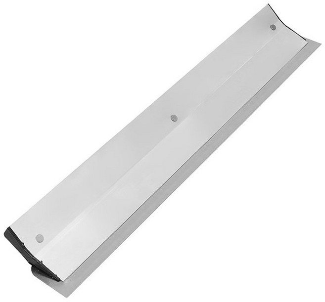 알루미늄 합금 스크레이퍼 블레이드 스무딩 다운 퍼티 나이프 스키밍 프로파일 건설 뒤집개, 1개