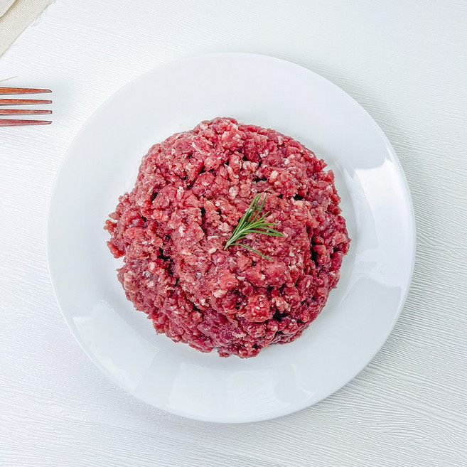 호주산 곡물비육 앞다리 전각 소고기 다짐육 2kg (1kg X 2개입) 개별포장, 1kg