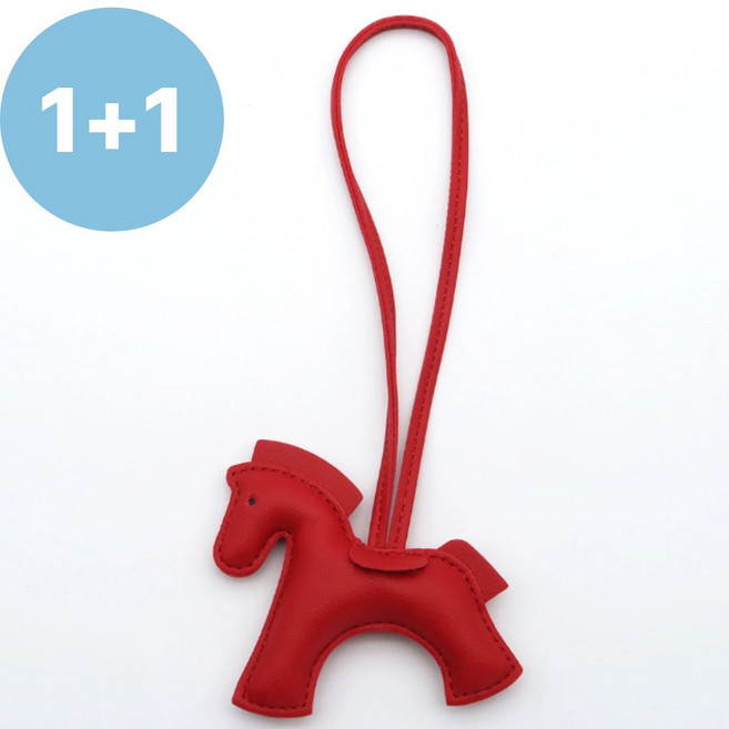 붉은말 말키링 열쇠고리 키홀더 빨간말