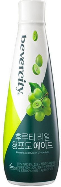 세미 베버시티 리얼 청포도 에이드 1kg, 1개