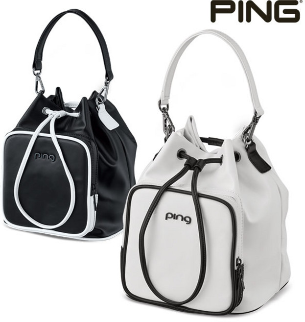 핑 2025 여성 BS 버킷백, 블랙, 블랙