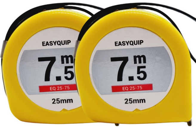 수코리아 줄자 양면줄자 수동줄자 미니줄자 7.5m, 2개