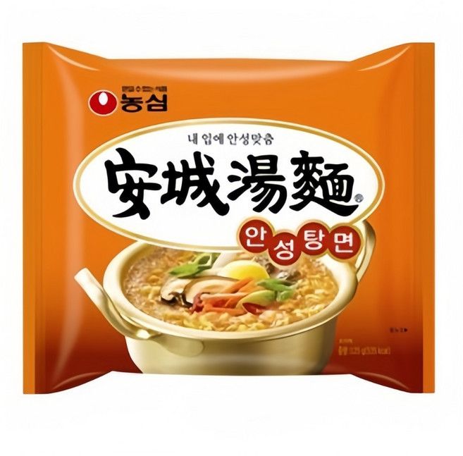 韓國農心 安城湯麵, 1個, 1包(原味)