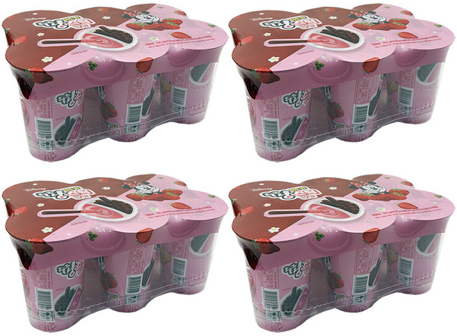 팡스틱 딸기, 4개, 150g