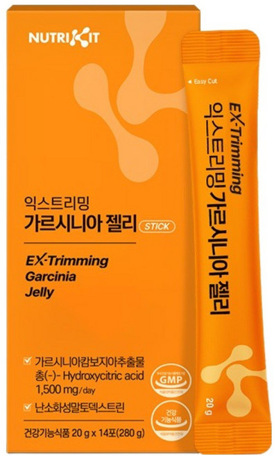 뉴트리킷 익스트리밍 가르시니아 젤리 다이어트 보조제 14p, 1개, 280g