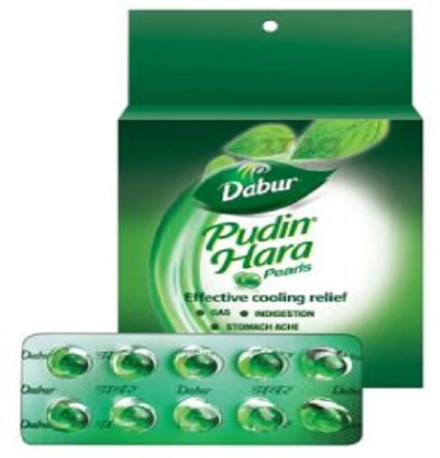 Dabur Pudin Hara Pearls 10 soft gelatin capsules, 1개 - 쿠팡