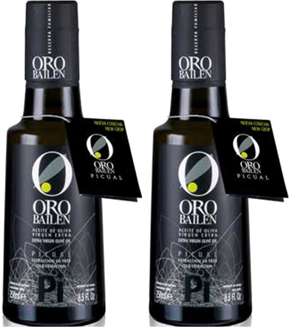오로바일렌 피쿠알 엑스트라버진 올리브 오일, 2개, 250ml