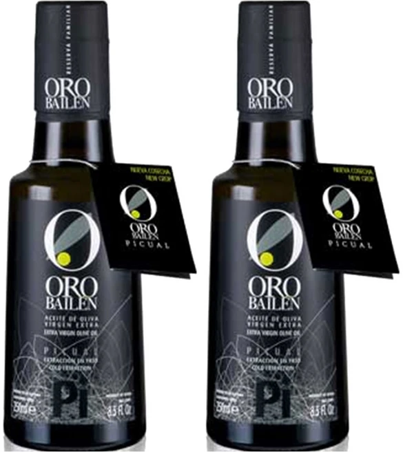 오로바일렌 피쿠알 엑스트라버진 올리브 오일, 2개, 250ml - 쿠팡