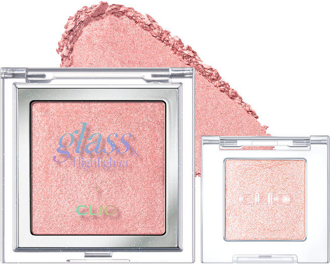 클리오 글래스 앤 하이라이터+단독증정, 1개, 03 복숭아진주