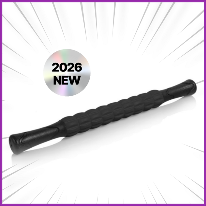 핵폭신 마사지 스틱, 블랙, 1개