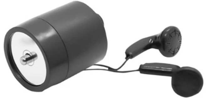 누수 탐지기 수도 감지기 청음기 아파트 누수 수분 측정기 벽 마이크로폰 목소리 들리다 1개, 없음