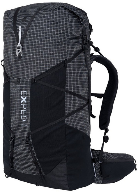 EXPED LIGHTNING 輕量登山背包【2026款】 40L, 黑色,40L-S/M