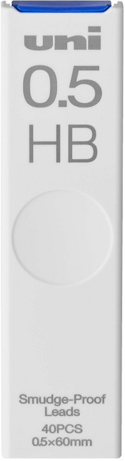 UNI 유니 샤프심 세트, 0.5mm (HB) 4개