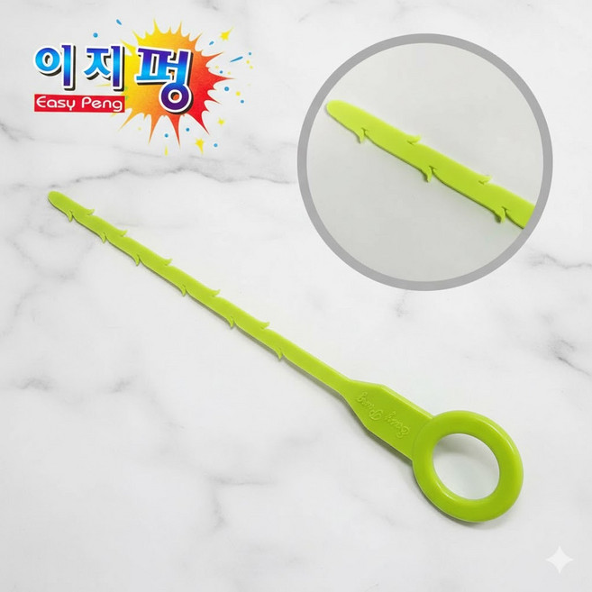 세면대 하수구 머리카락 이물질 제거기 배수구 막힘 청소솔 하수관 클리너, 본상품선택_WFHB7G3, 상세페이지 참조