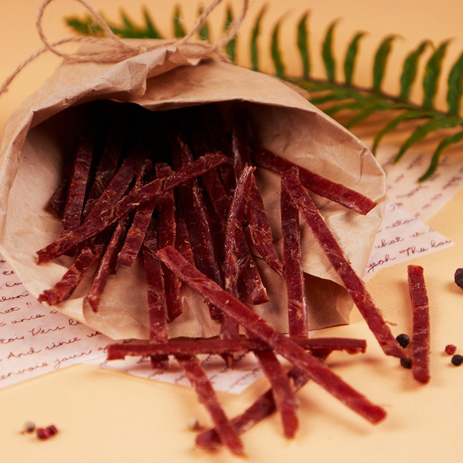 스틱형 소고기 육포 5팩 25g, 5개