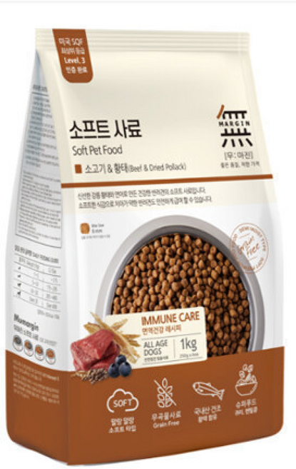 무마진 소프트사료 4.8kg, 황태+소, 1개